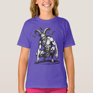 Camiseta Híbrido de humano, cabra y demonio Lechies