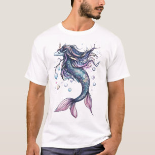 Camiseta Híbrido de Sirena y Unicornio (1)