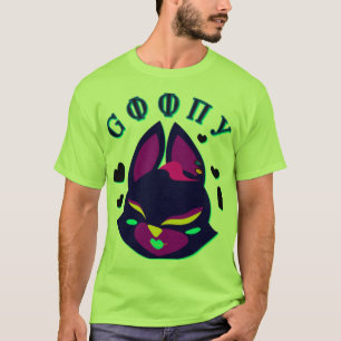 Camiseta híbrido estilizado de zorro y gato