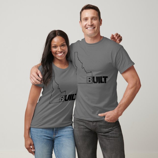 Camiseta Híbrido Idaho (Negro) (Unisexo)
