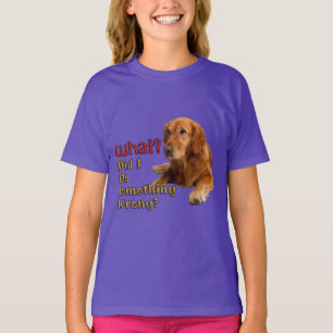 Camiseta ¿Hice algo mal con diseño de perro súper comido?