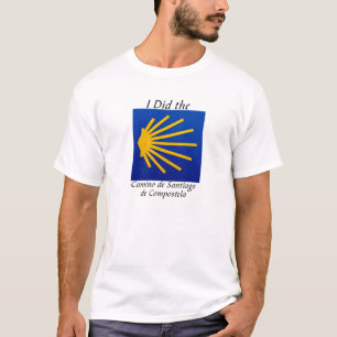 Camiseta Hice el Camino de Santiago de Compostela con sy