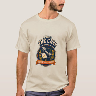 Camiseta Hice la Llamada Insignia de Victoria de Ansiedad p
