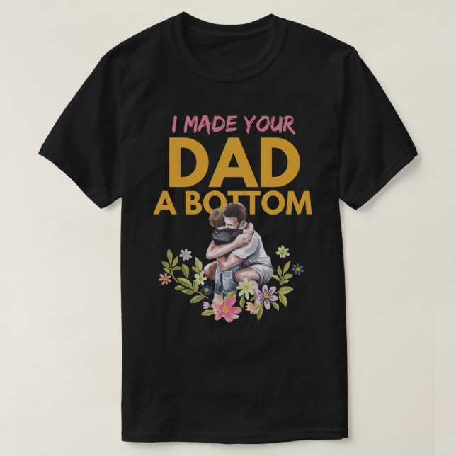Camiseta hice que tu padre se hundiera (Diseño del anverso)