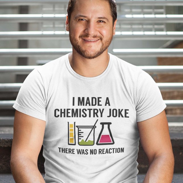 Camiseta Hice Un Chiste De Química (Subido por el creador)
