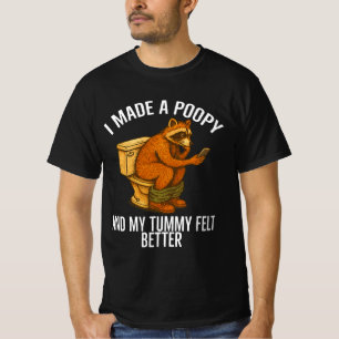 Camiseta Hice un Pupu y Mi Barriga se Sintió Mejor Humor pa