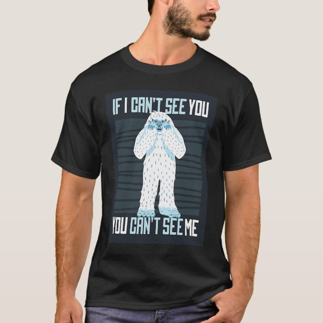 Camiseta Hide and Go Seek Champion Yeti Mythical Creature B (Anverso)