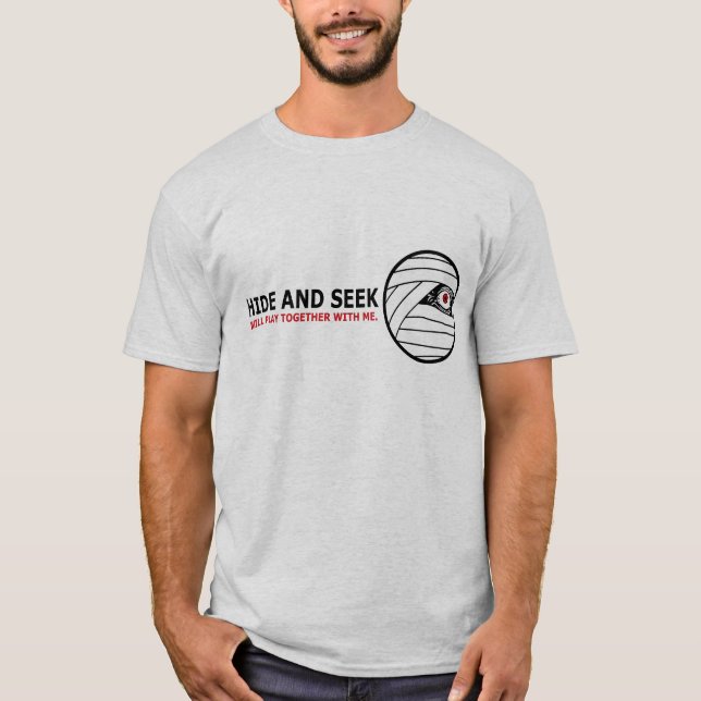 CAMISETA HIDE AND SEEK (Anverso)