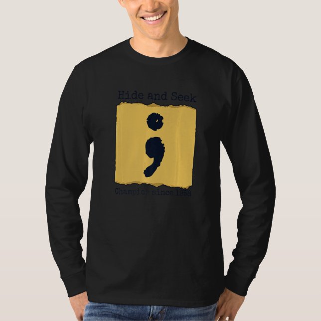 Camiseta Hide And Seek Champion Since 1958 Coder Software D (Anverso)