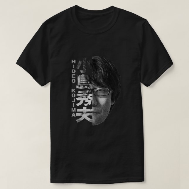 Camiseta Hideo Kojima (Diseño del anverso)