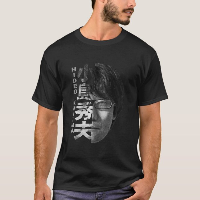 Camiseta Hideo Kojima Classic (Anverso)