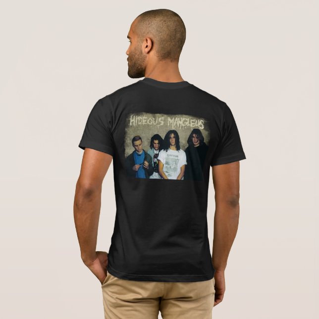 Camiseta Hideous Mangleus Unearthing Tshirt (capeado) (Reverso completo)