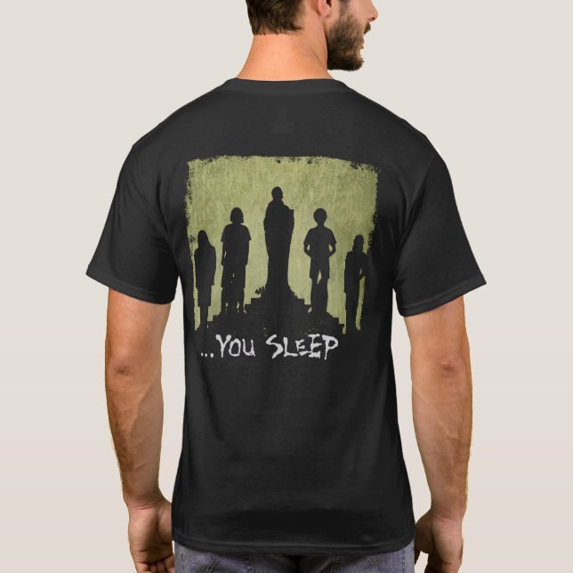 Camiseta Hideous Mangleus We Live ... ¡¡¡TÚ DUERME (Reverso)
