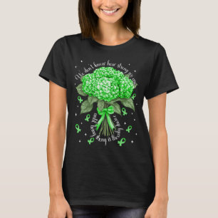 Camiseta Hidrangea Linfoma Fuerte Es La Única Elección