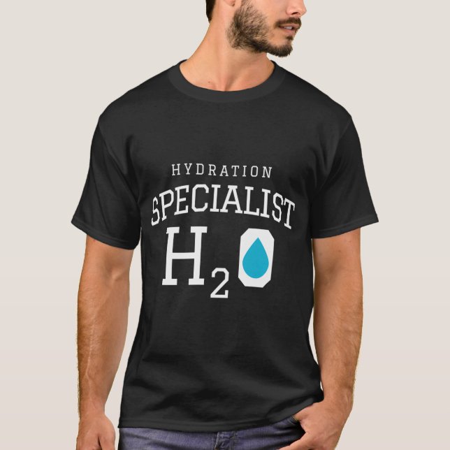 Camiseta Hidratación Especialista en Hidratos H20 (Anverso)