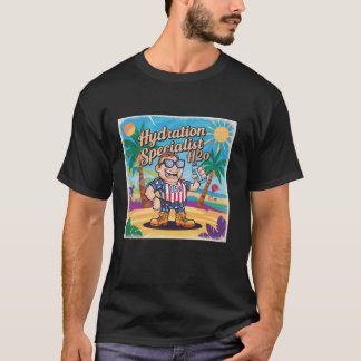 Camiseta Hidratación Especialista en Hidrología H2O Padre F