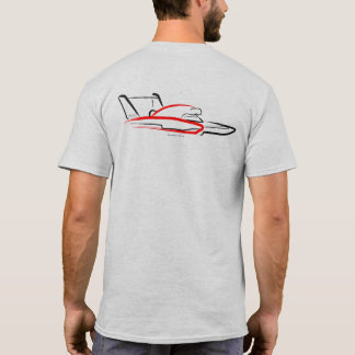 Camiseta Hidroavión 01 Ash Back