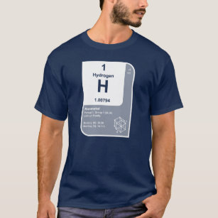 Camiseta Hidrógeno (h)