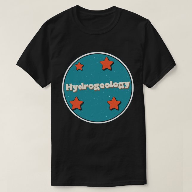 Camiseta Hidrología subterránea (Diseño del anverso)