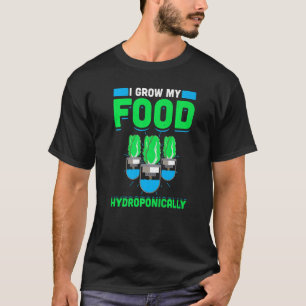 Camiseta Hidroponía masculina diciendo horticultura experto