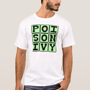 Camiseta Hiedra Venenosa, Planta que Pica