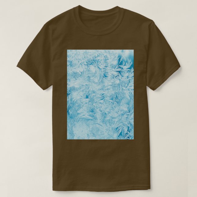 Camiseta hielo azul (Diseño del anverso)