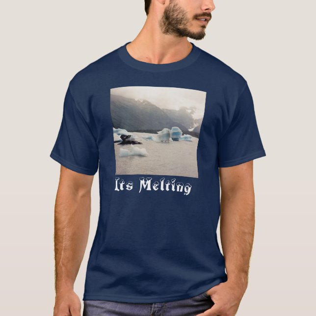 Camiseta Hielo azul (Anverso)