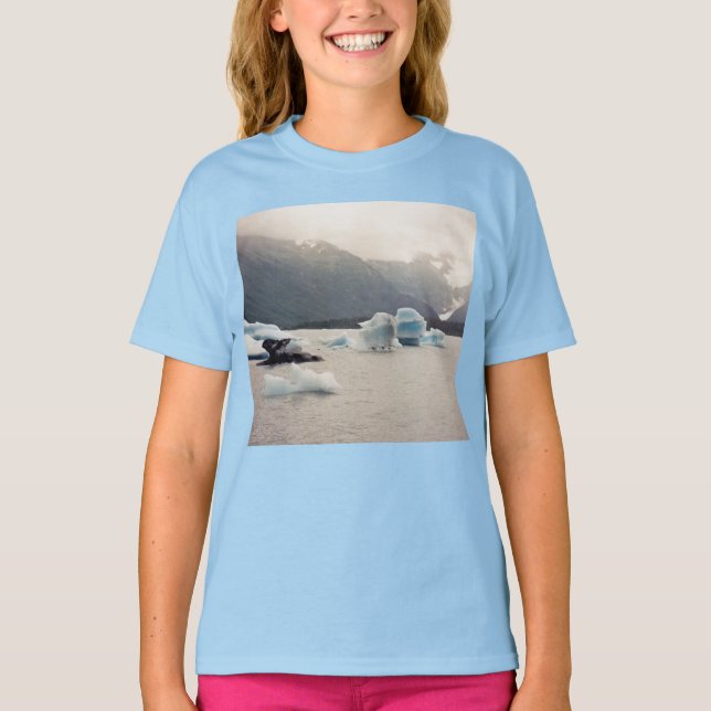 Camiseta Hielo azul (Anverso)