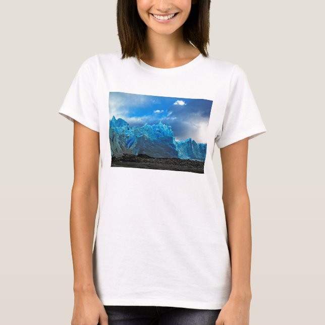 Camiseta Hielo azul - Perito Moreno (Anverso)