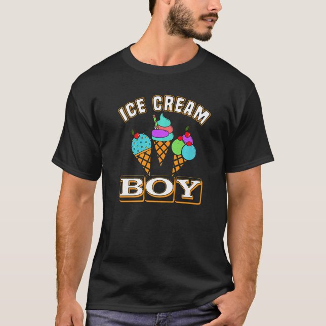 Camiseta Hielo Cream Boy Hielo Crema (Anverso)