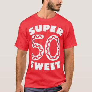 Camiseta Hielo de donut blanco Super Sweet 50