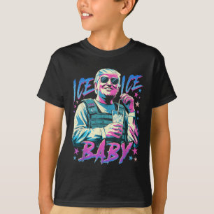 Camiseta Hielo Hielo Bebé Hielo Disfruta Un Vaso De Deporta