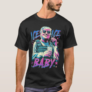 Camiseta Hielo Hielo Bebé Hielo Disfruta Un Vaso De Deporta