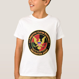 Camiseta HIELO - inmigración y aplicación de las aduanas