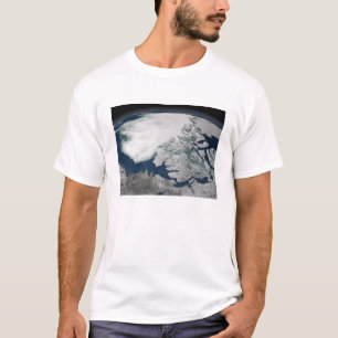 Camiseta Hielo marino ártico sobre Norteamérica
