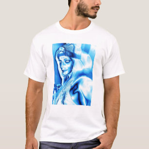 Camiseta Hielo metálico del gorra de Alisha