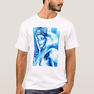 Camiseta Hielo metálico del gorra de Alisha