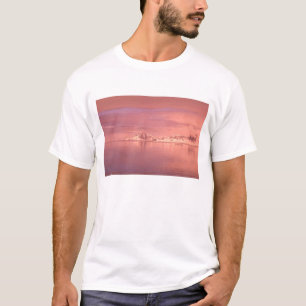 Camiseta Hielo, nieve, icebergs en los canales a lo largo d