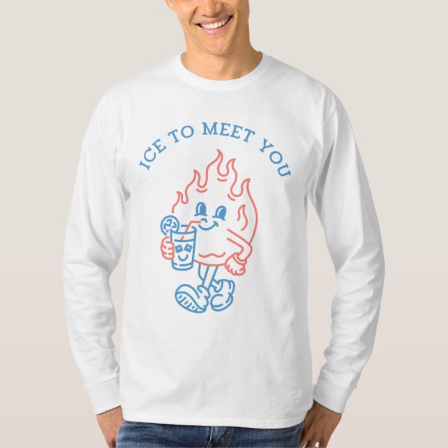 Camiseta Hielo para Conocerte (Anverso)