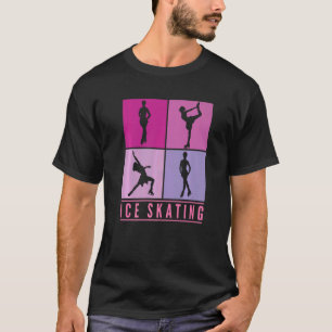 Camiseta Hielo Patinaje artístico sobre hielo Patinaje artí