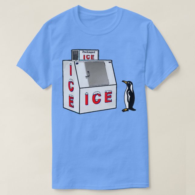 Camiseta Hielo pingüino (Diseño del anverso)