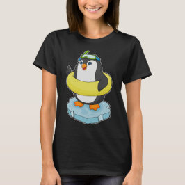 Camiseta Hielo pingüino Flota Natación