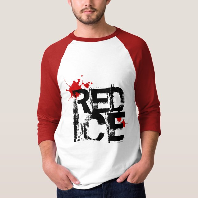 Camiseta Hielo rojo (hockey) (Anverso)