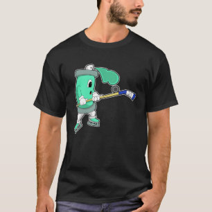 Camiseta Hielo spray Hockey sobre hielo Jugo de hockey sobr