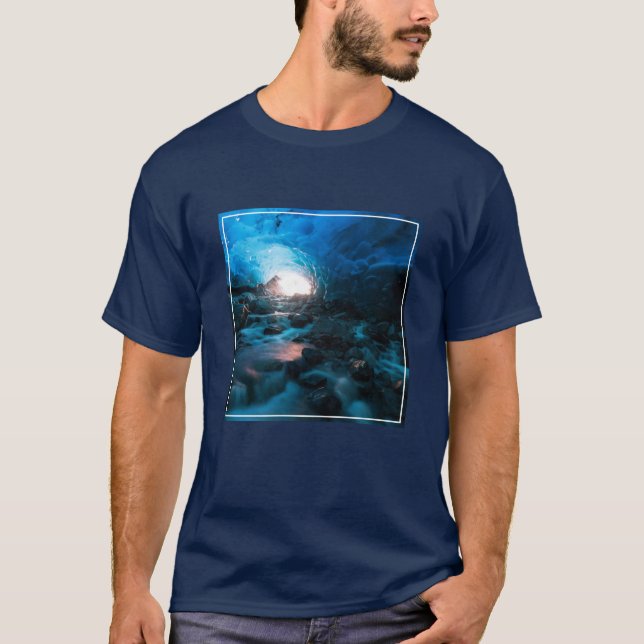 Camiseta Hielo y nieve | Glaciar Mendenhall, Juneau, Alaska (Anverso)