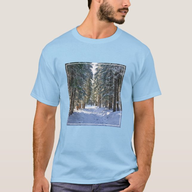 Camiseta Hielo y nieve | Montañas Tatra, Polonia (Anverso)