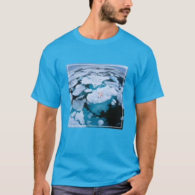 Camiseta Hielo y nieve | Oso Polar, Océano Ártico, Svalbard (Anverso)