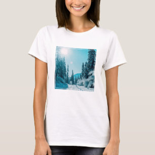 Camiseta Hielo y nieve Reserva Natural de Altai, Rusia