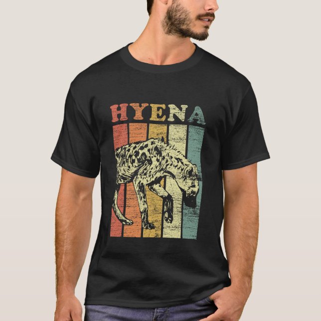 Camiseta Hiena Multicolor (Anverso)