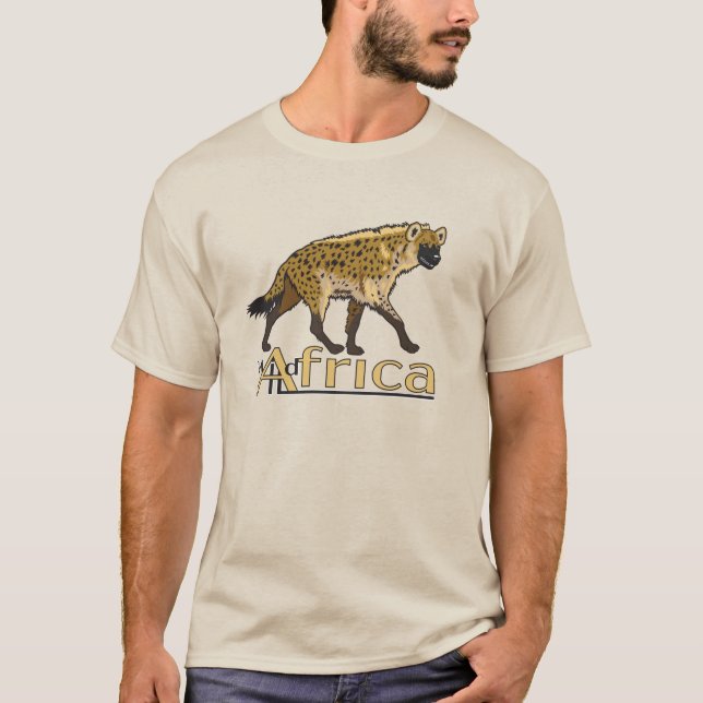 Camiseta Hiena vista (Anverso)
